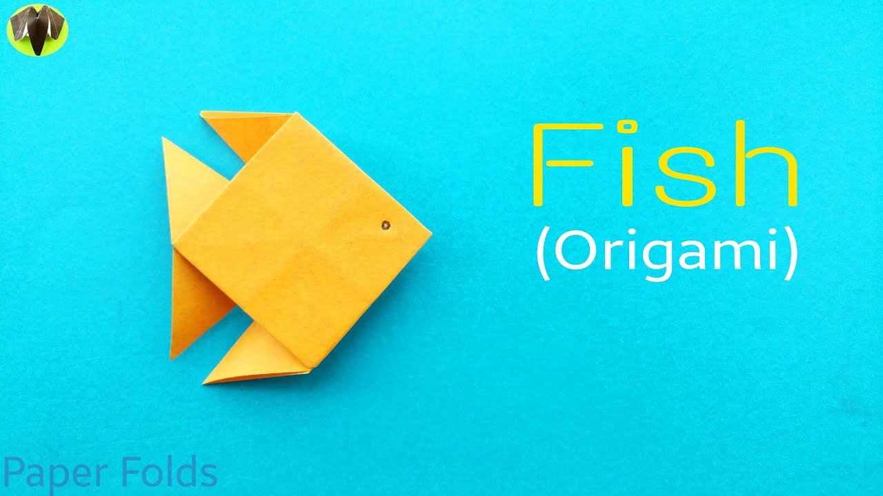 printable origami fish instructions