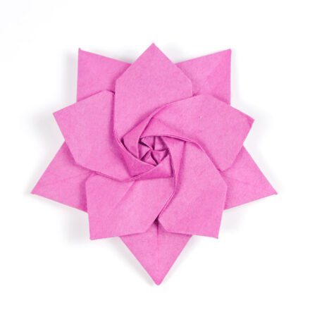 printable origami flower paper