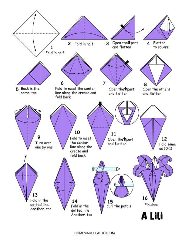 Free Printable Origami Flower Paper Download Free Printable Origami 