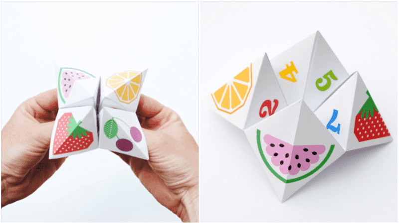 10 Creative Printable Cootie Catchers