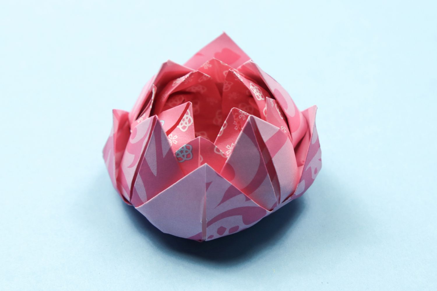 Easy Origami Lotus Instructions