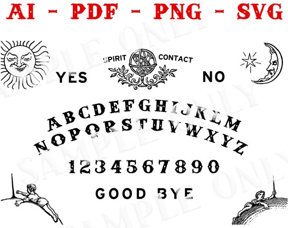printable ouija board pdf