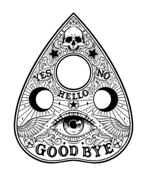 printable ouija board planchette
