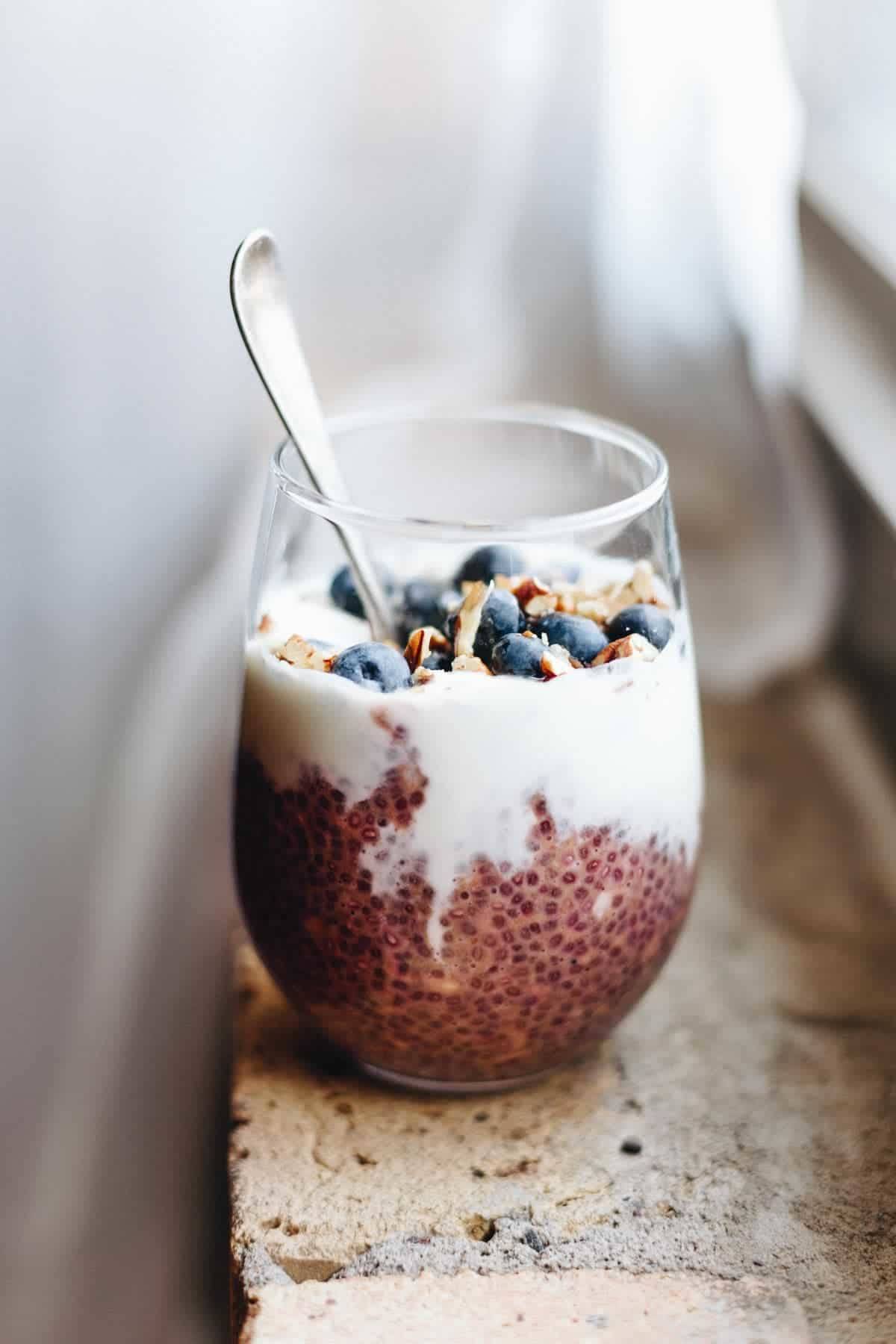 Berry Chia Overnight Oats Recipe - Pinch of Yum