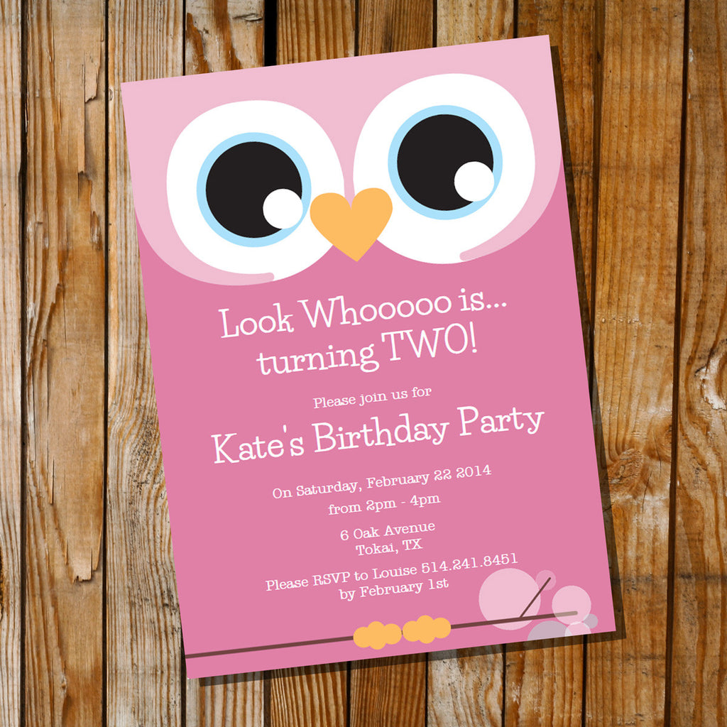 printable owl birthday decorations