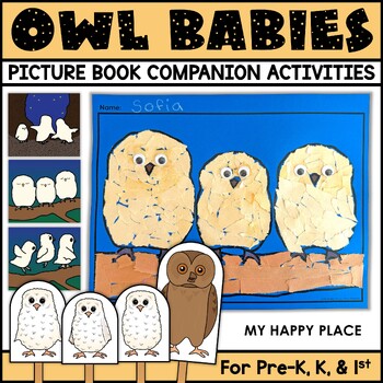 Owl Coloring Book For Kids: Large Print Owl Coloring Book For Kids ...