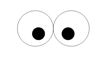 printable owl eyes