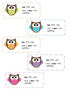 Owl Miss You Card - Fox Card Co