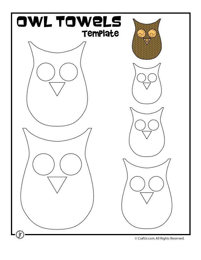 printable owl mobile