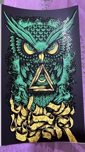 5inch Owl Print Mobile Back Skin at Rs 25/piece in Nellore | ID ...