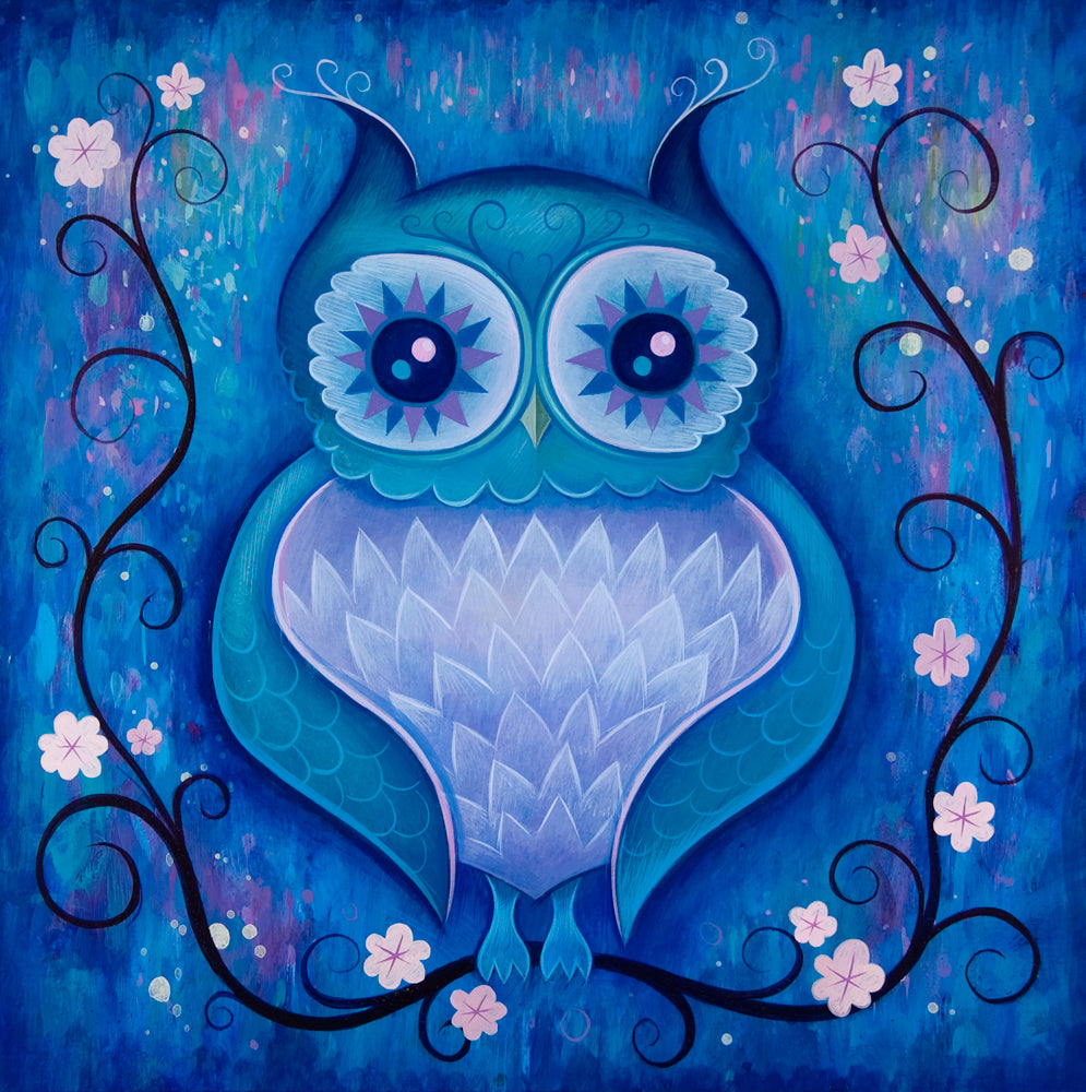 printable owl mobile