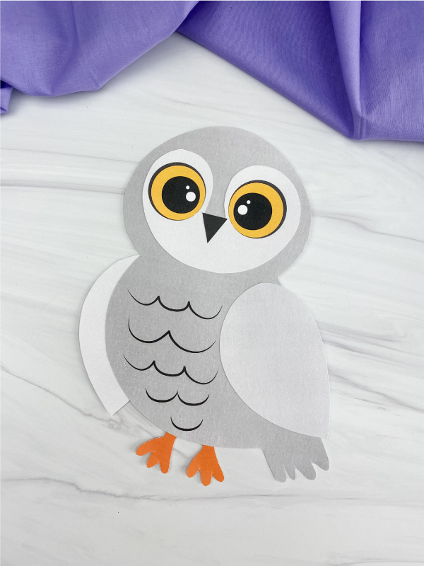Snowy Owl Printable Craft For Kids [Freebie] Story - Simple ...