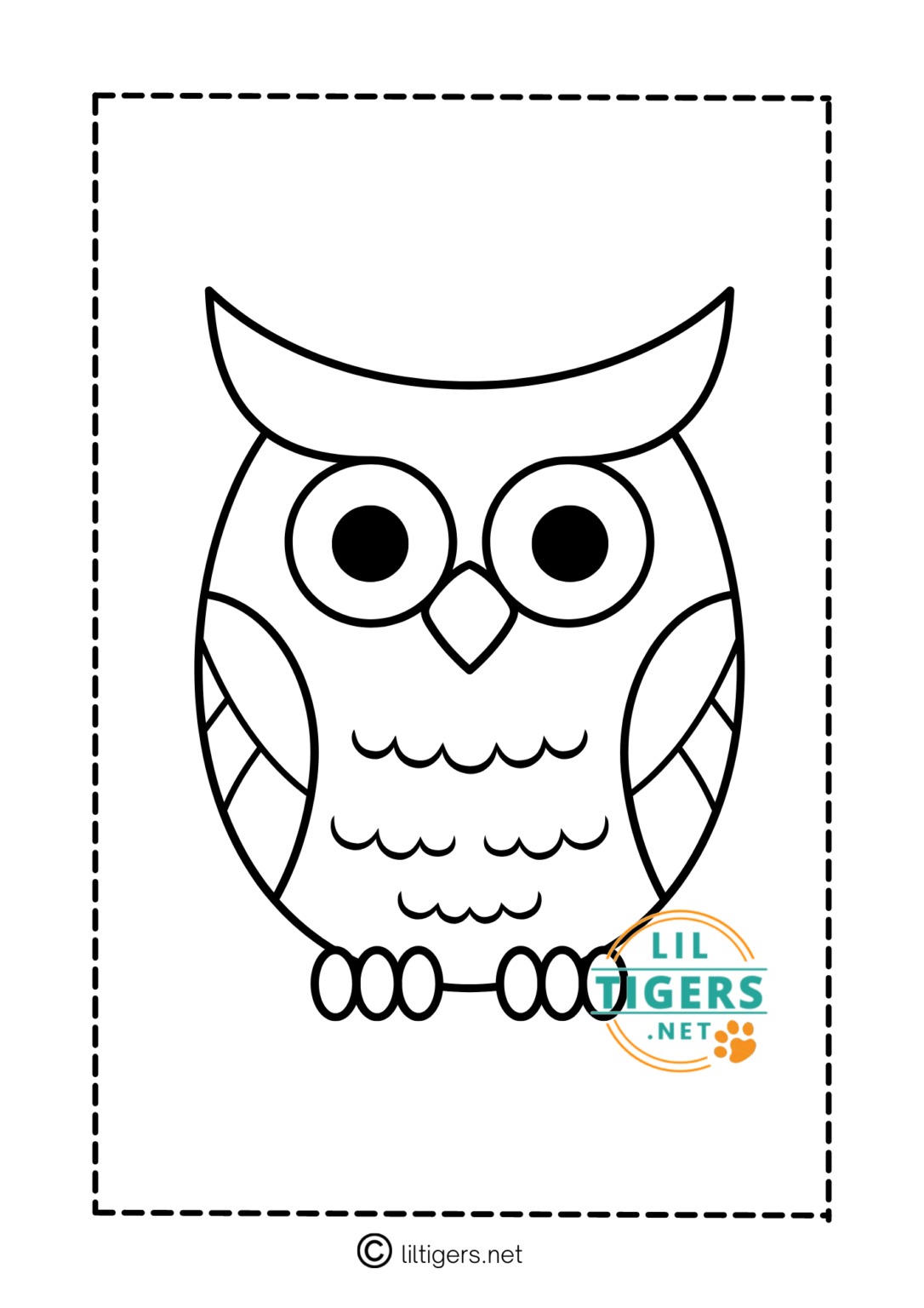 Free Printable Owl Templates - Lil Tigers Lil Tigers