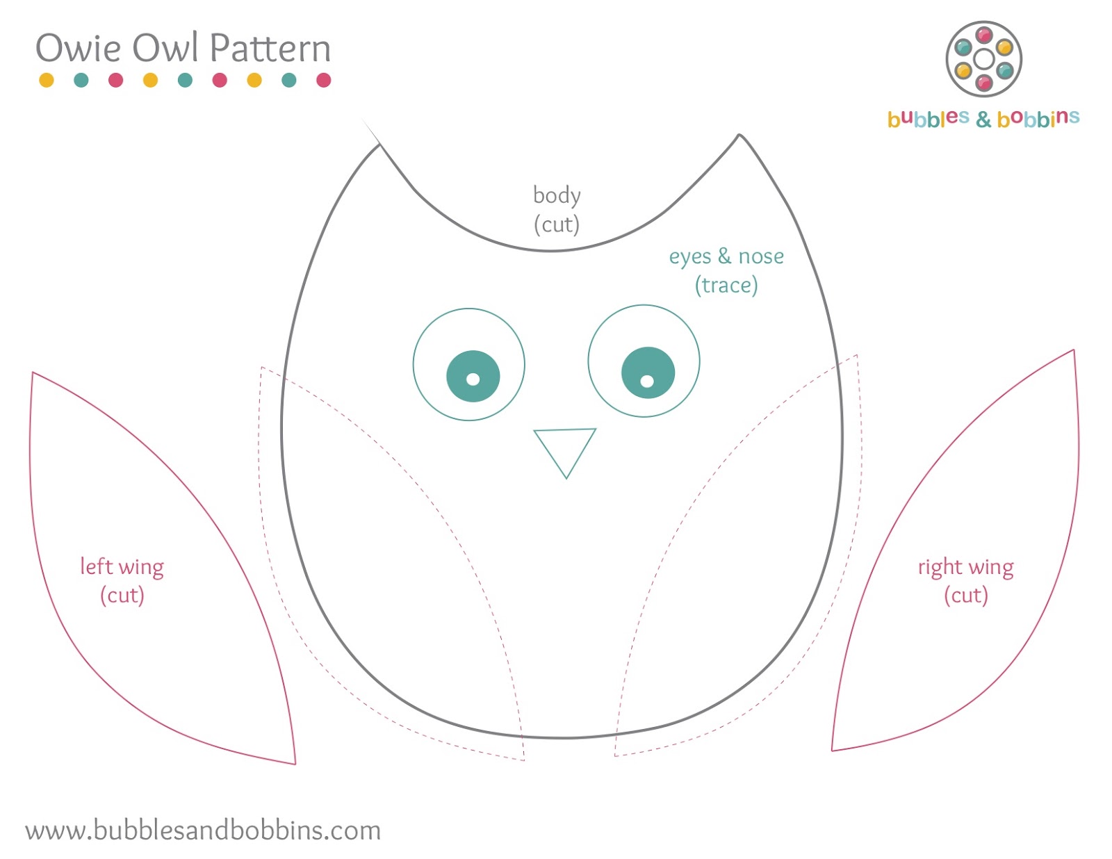 bubbles+bobbins: Owie Owl &  Booboo Bear Tutorial