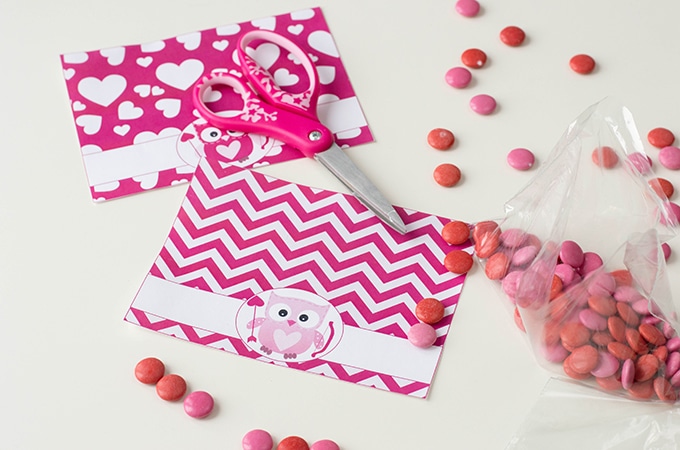 printable owl treat bag topper