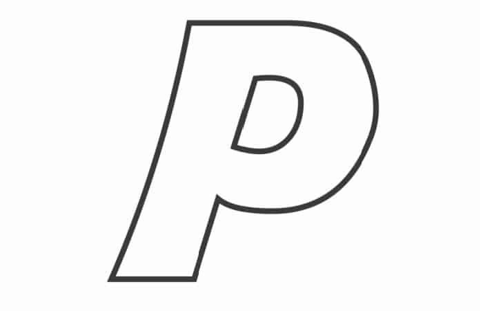 Printable Bubble Letters: Fancy Bubble Letter P - Freebie Finding Mom