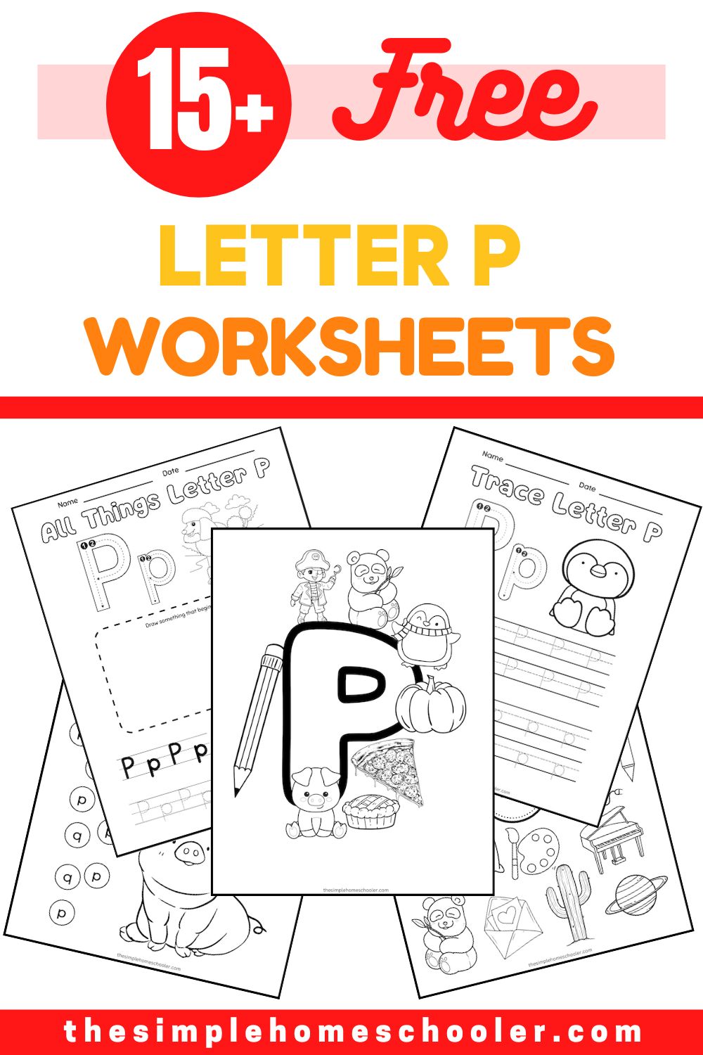 15+ Letter P Printables Free & Easy Print The Simple Homeschooler