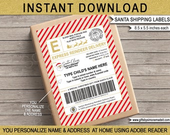 Craftaholics Anonymous® | Christmas Mailing Labels