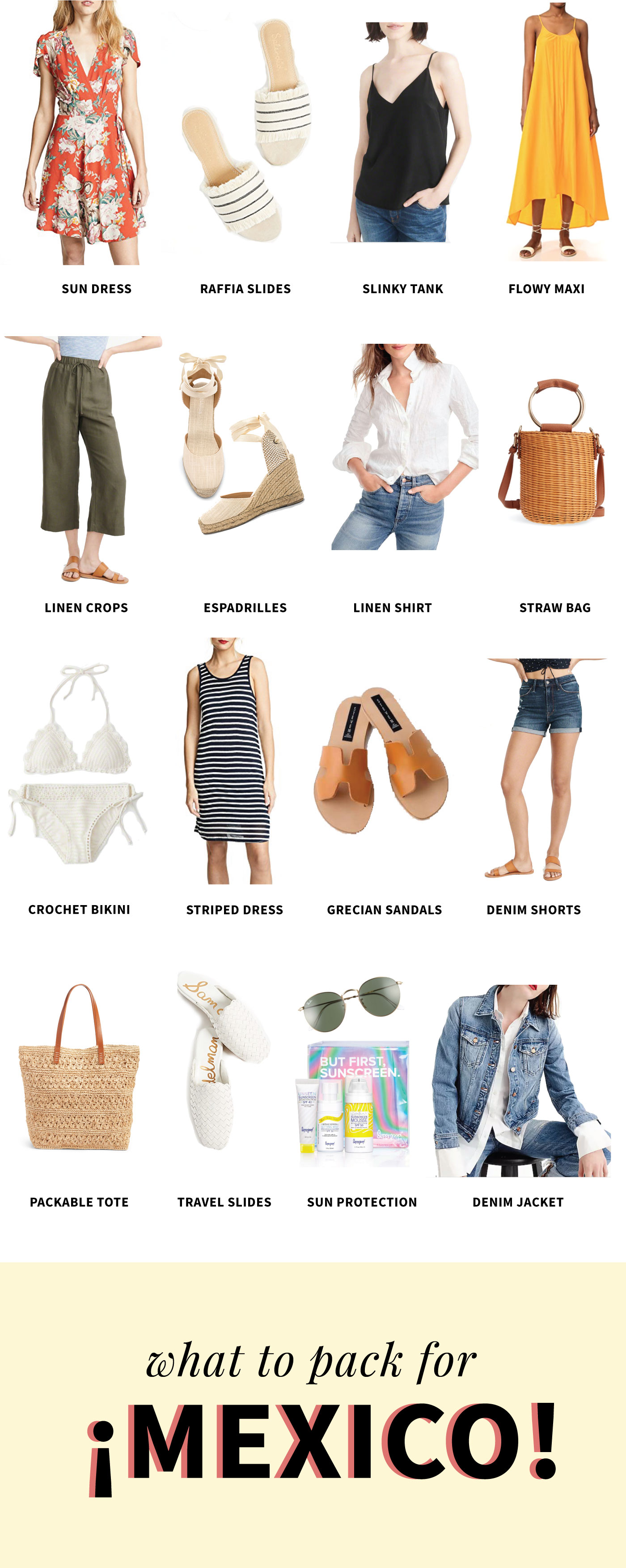 My Carry-On Packing List for Mexico - Jess Keys