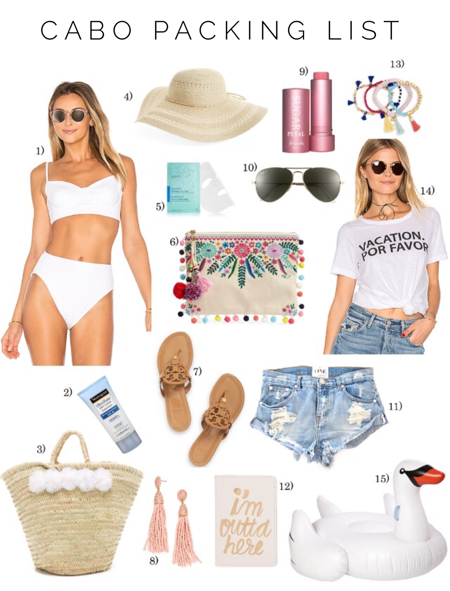 What I Packed With Me To Cabo - LifetoLauren