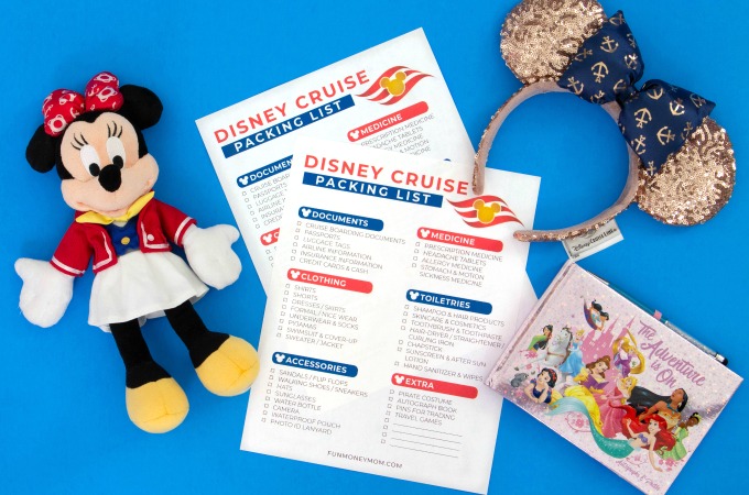 Disney Cruise Packing List (with free printable) | Fun Money Mom
