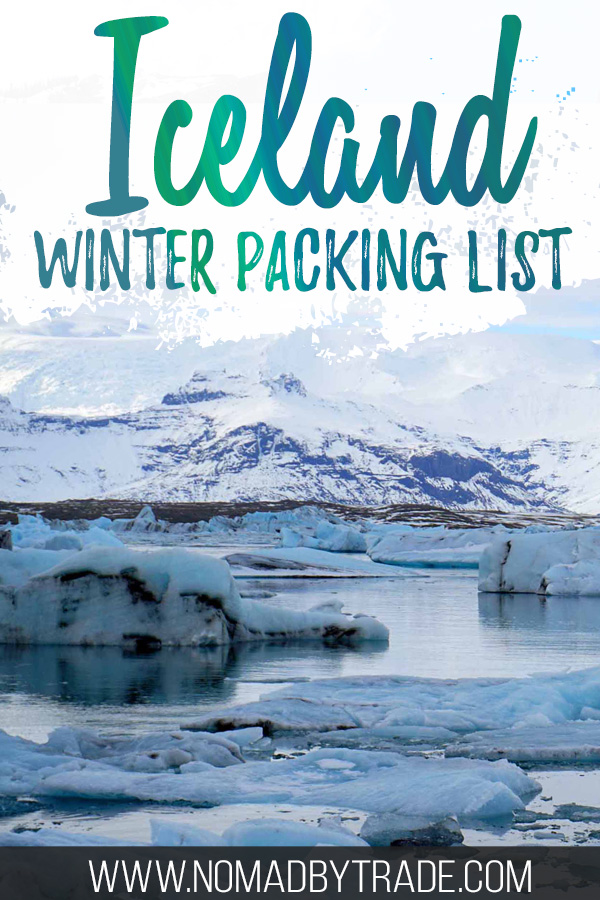 printable packing list for iceland