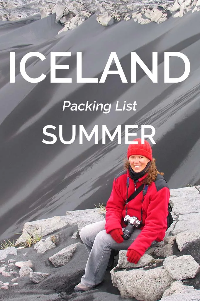 printable packing list for iceland