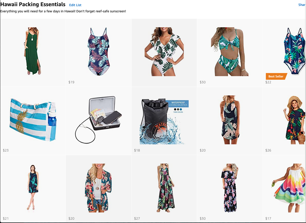 40 Things You Must Pack for Hawaii (plus pretty printable Packing ...