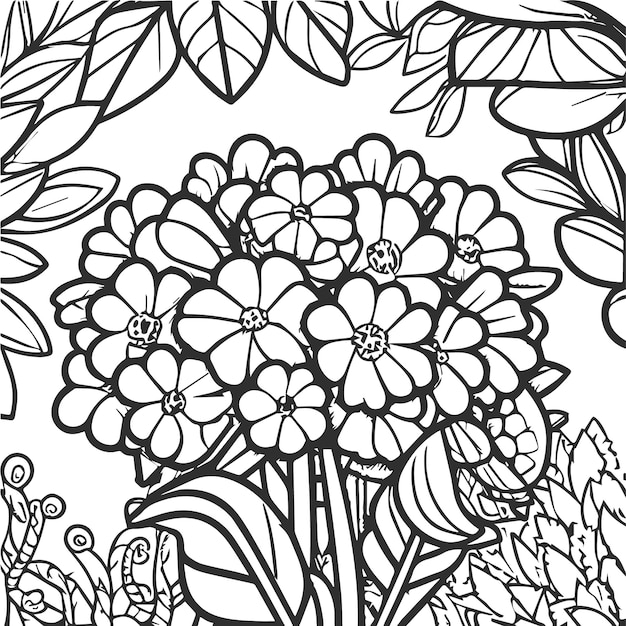 printable pages of flowers