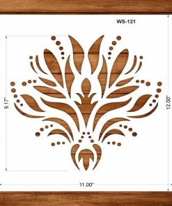 Shop Online Paisley/Motif Stencil for Wall Painting