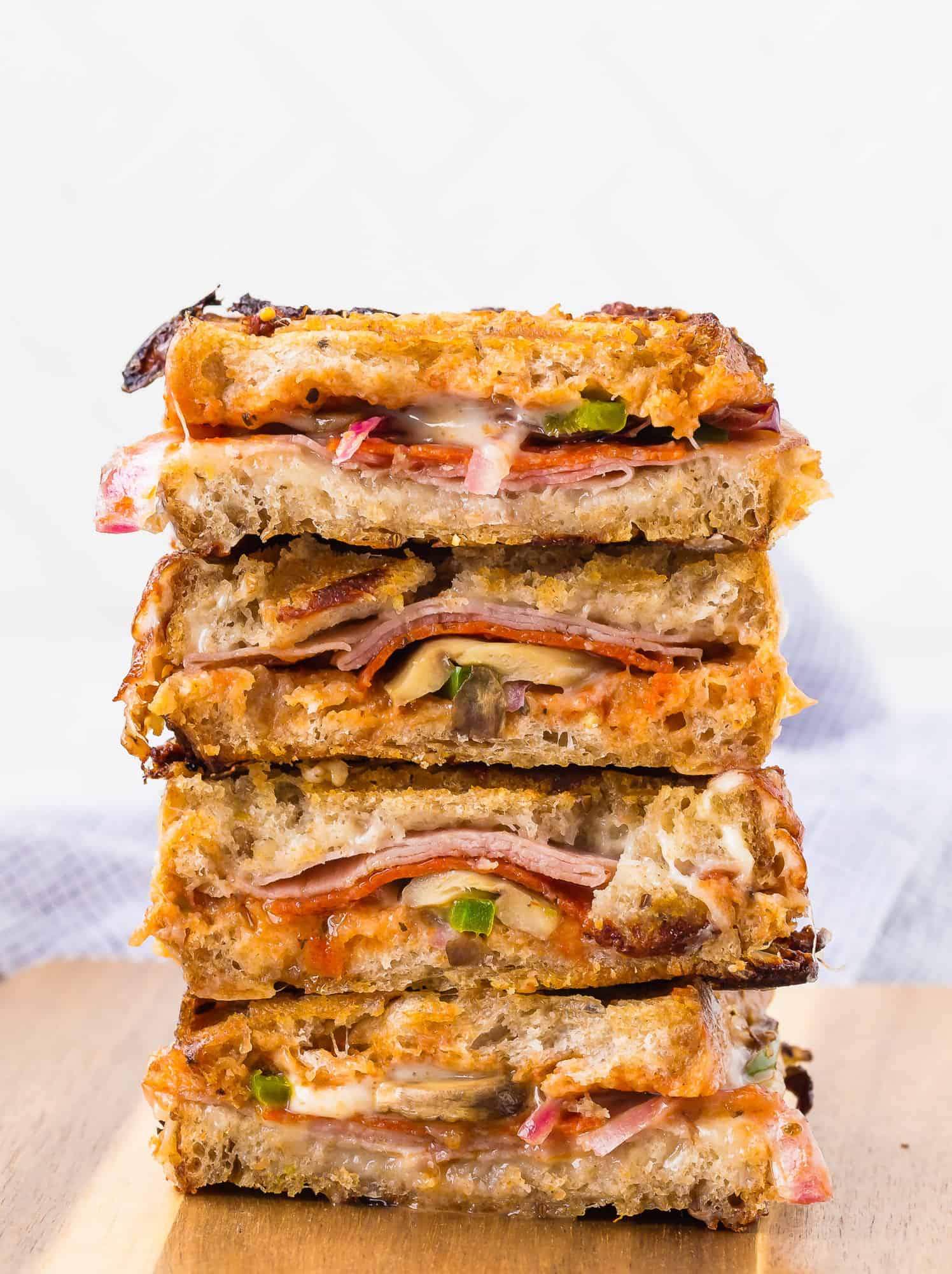 Pizza Panini Sandwiches Recipe - Rachel Cooks®