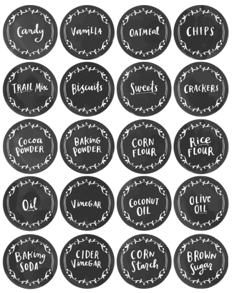 10 FREE Printable Pantry Labels to Whip Your Kitchen into Shape ...