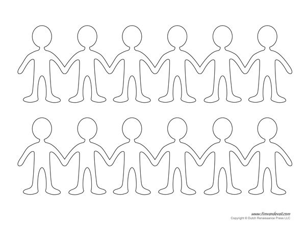 Printable Paper Doll Templates | Make Your Own Paper Dolls