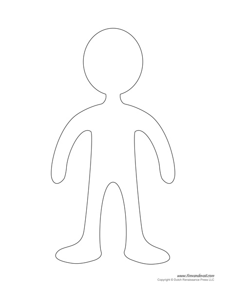 Printable Paper Doll Templates | Make Your Own Paper Dolls