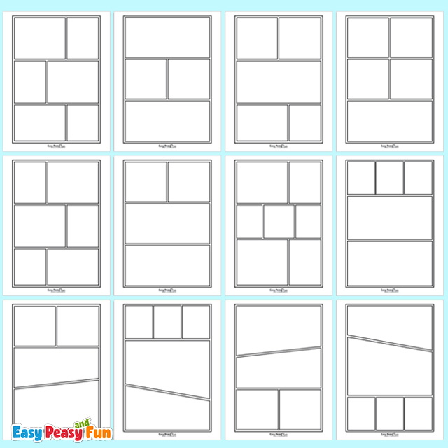 free-printable-comic-book-blank-pages-easy-peasy-and-fun-worksheets-library for Free Printable Comic Book Template Free Printable Comic Book Blank Pages - Easy Peasy and Fun - Worksheets Library for Free Printable Comic Book Template