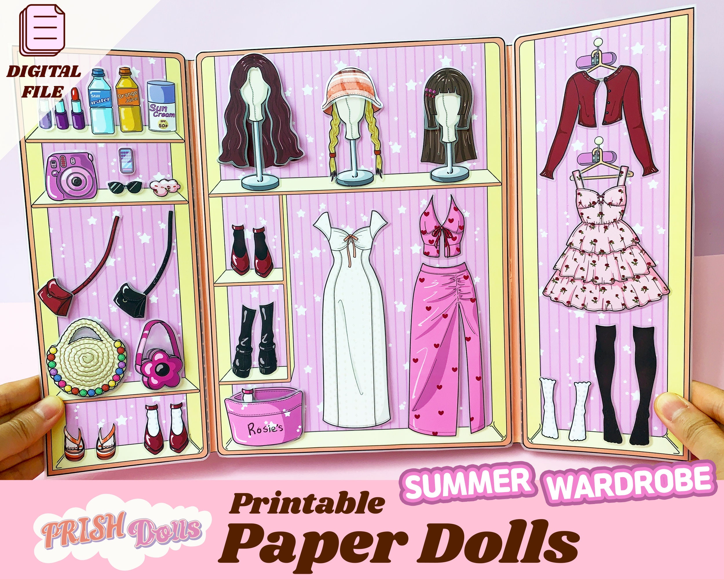 Printable Paper Dolls Free Fun Templates For Creative Play