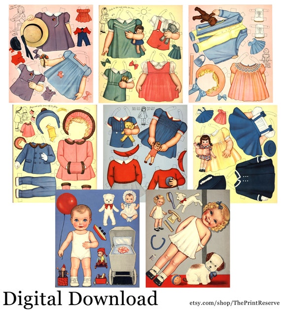 printable paper dolls boy and girl