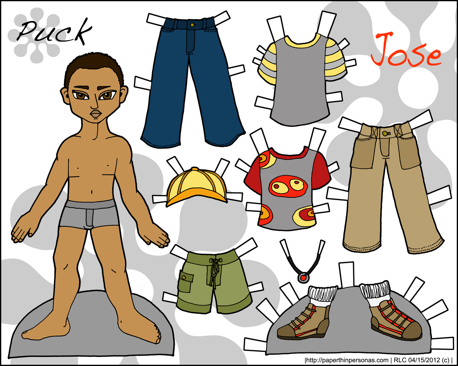 printable paper dolls boy and girl