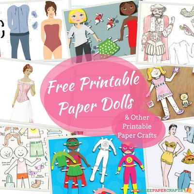 printable paper dolls for preschool