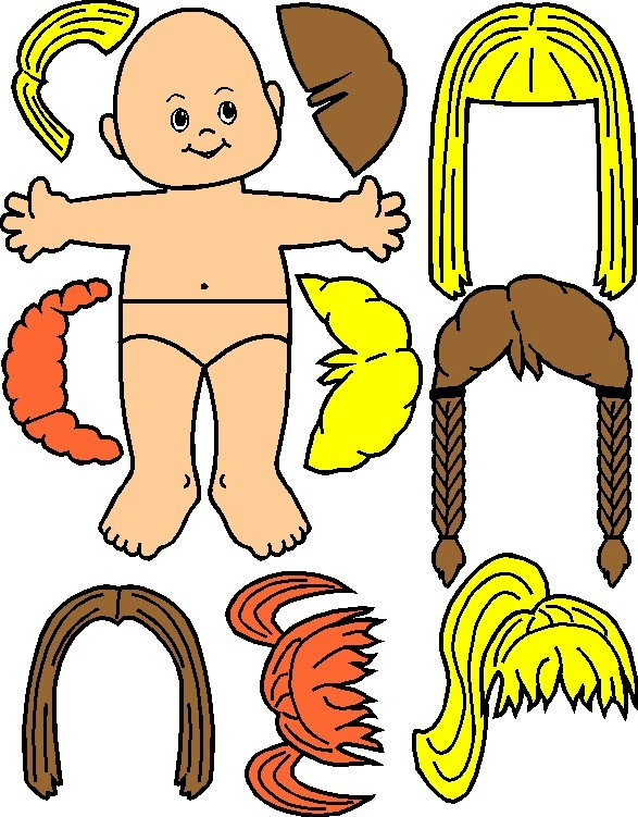 printable paper dolls for preschool