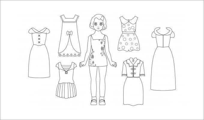 27-paper-doll-templates-crafts-coloring-pages-worksheets-library