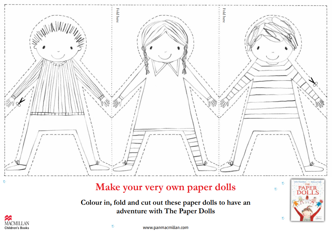 How to make Julia Donaldsons Paper Dolls at home - Pan Macmillan