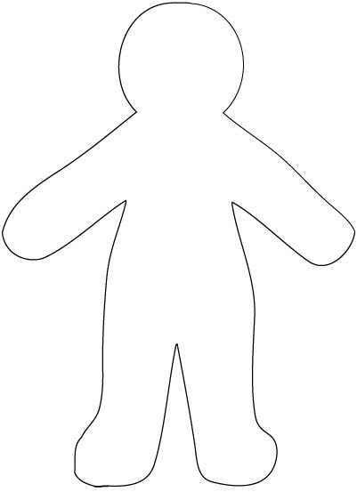 printable paper dolls template