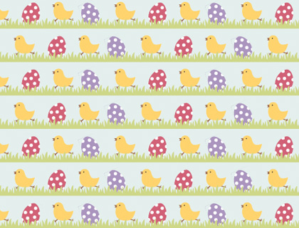 Easter Scrapbook Papers - Mr Printables