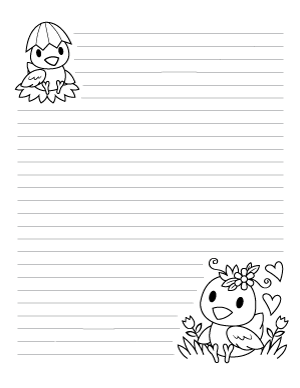Free Printable Easter Writing Templates