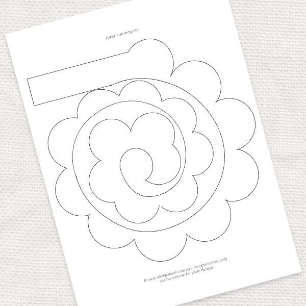printable paper flowers craft