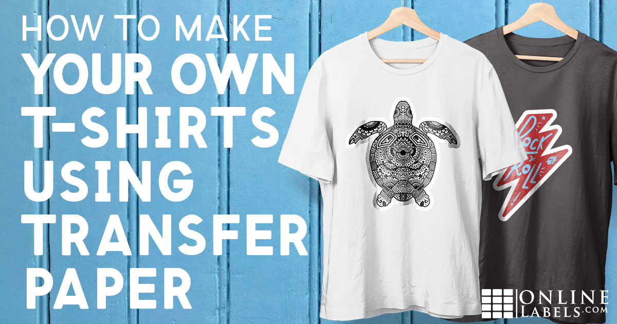 TransOurDream Tru-Iron on Heat Transfer Paper for Dark Fabric (12 ...