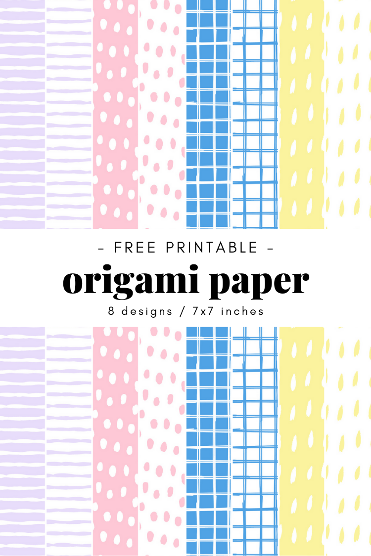 FREE PRINTABLE ORIGAMI PAPER. — Gathering Beauty