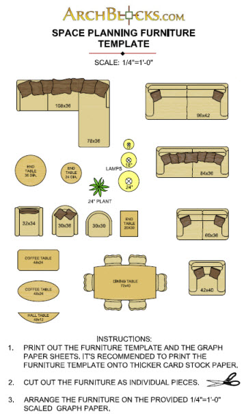 printable paper furniture