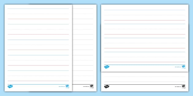printable paper handwriting